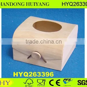 Unfinished FSC DIY 40% Discount Wooden Dinner Napkin Box thumbnail-1