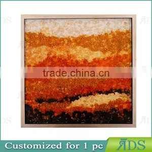 Framed Handmade Saw Dust Wooden Wall Art thumbnail-4