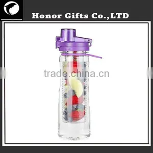 Factory Wholesale Custom Logo BPA Free Fruit Infuser Water Bottle thumbnail-3