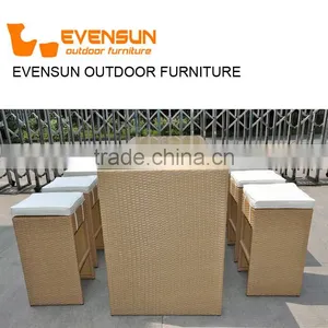 2016 Rattan Wicker Outdoor Bar Stools thumbnail-1