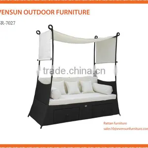 Wholesale Price Outdoor Sun Daybed for Hotel thumbnail-3