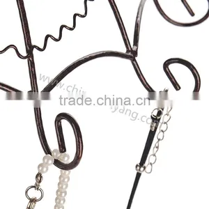 Flower Umbrella Shape Metal Jewelry Display Stand for Earring thumbnail-3
