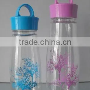 Plastic Transparent Water Bottles With Handle thumbnail-1