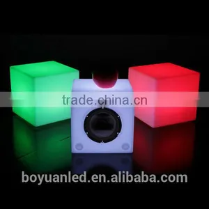Elegant Led Luminous Sitting Cubes, Small Plastic Cubes thumbnail-1