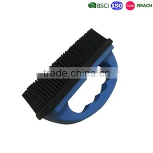 Rubber Material Floor Cleaning Brush, Hand Style Rubber Brush Car Wash Brush thumbnail-1
