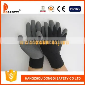 DDSAFETY 2017 Thermal Grip Cotton Glove Latex Coated With Brushed Liner thumbnail-1