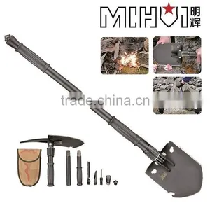 Multi Purpose Survival Shovel Multifunction Folding Outdoor Shovel thumbnail-1