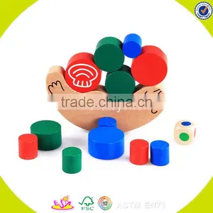 Wholesale Intelligent Wooden Balance Blocks Game Toy Funny Baby Wooden Balance Blocks Game W11F005 thumbnail-6