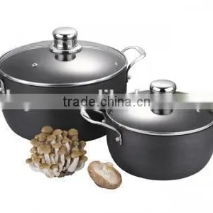 4pcs Pressed Aluminum Nonstick Sauce Pot Set thumbnail-1