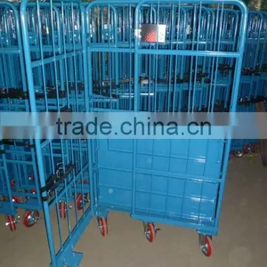 Collapsible Steel Wire Mesh Storage Roll Container thumbnail-4