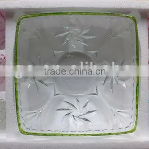 JK042 7pcs Glass Bowl Set With Spray Deco thumbnail-2