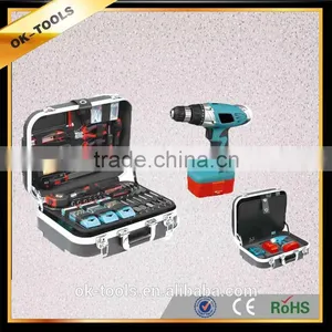 OK-Tools China Manufacturer Combination Tool Set With Cordless Screwdriver Set thumbnail-1
