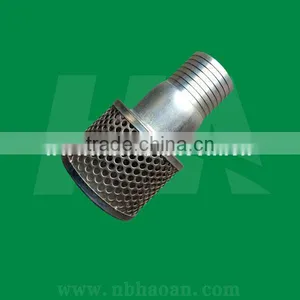 Galvanized Male Hose Barb KC Nipples With Pump Strainer thumbnail-1