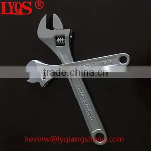 40HRC Drop Forged Carbon Steel Adjustable Wrench thumbnail-1