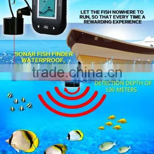 9m Smart Sonar Fish Finder Water Temperature Display & Shallow Water Alarm Fish Finder thumbnail-3