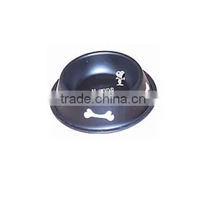 Colourful Stainless Iron Dog/cat Bowl Dog Water Bowl Dia Size:16/18/22/26/30/34/36cm thumbnail-2