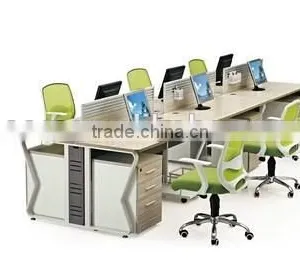 6 Person Face to Face Workstation Cubicle thumbnail-1