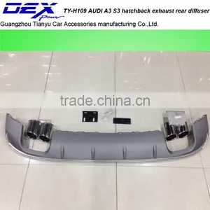 Rear Bumper Diffuser For A~udi A3 S3 Hatchback Diffuser thumbnail-1