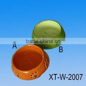 Decorative Glazed Antique Ceramic Pet Bowl thumbnail-1