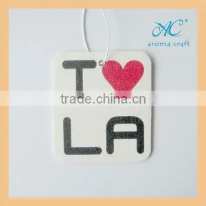 Best Seller for Promotional Gifts Car Air Freshener Use Custom Design Paper Freshener With my Logo thumbnail-1