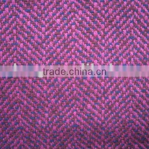 Herringbone Wool Blend Fabric thumbnail-1
