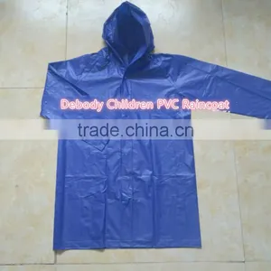 100% PVC Kids Raincoat thumbnail-3