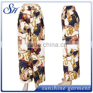 Wholesale Comfortable Lady's Chiffon Loose Pants thumbnail-1