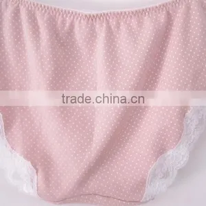Pink Color Soft Woman Underwear Panties Wholesale Price thumbnail-2