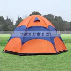 T01hot Sale Party Decoration Waterproof Unique Strong Rain-proof Double Tent Manufacturer China 4-5 People thumbnail-1