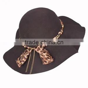 Wholesale 100% Felt Fedora Hat Floopy Hat thumbnail-1