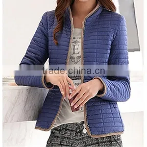 2015 Hot Sell Lady Outdoor Thin Suit Style Cotton Jacket thumbnail-2