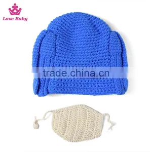 Handmade Crochet Sets Newborn Baby Photo Props, Crochet Baby Outfit PP6021702 thumbnail-2