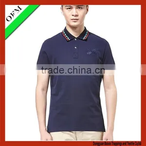 100% Cotton Polo T-Shirt With Short Sleeve thumbnail-1