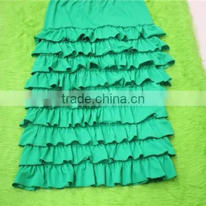 Persnickety Remake Child Boutique Dress Skirts Baby Girl Autumn Clothing Wholesale Summer Smocked Boutique Tripe Ruffle Clothes thumbnail-6