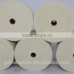 Manufacturer Bulk Raw White Paper Based Fabric Mesh Gazue for Gauze Making Machine thumbnail-5