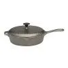 Cast Iron Skillet, Saute Pan With Lid thumbnail-1