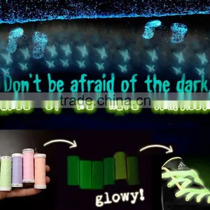 Glow in the Dark Reflective Embroidery Thread thumbnail-6
