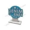 Custom AC 110~240V and DC 12V 2A LED Fiber Optic Signs With Logo, L360*W150*H400MM thumbnail-1