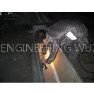 Long Reach Offshore Crane Arm Heavy Steel Fabrication / Shipyard Crane Parts thumbnail-1