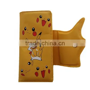 Ecoparty Gift Anime Pokemon Pikachu Wallet Kawaii Unisex Women Men Long Style PU Purse Billfold Notecase thumbnail-4