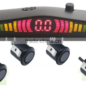 Car 12V ABS LED Reversing Radar Sensor Parking Sensor With Bibi Sound or Human Voice thumbnail-2