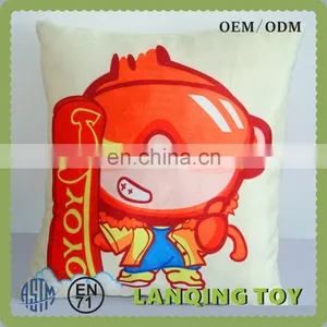 Wholesale Colorful Plush Pillow thumbnail-1