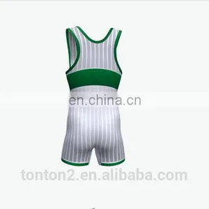 Sublimation Quick Dry New Wresting Singlet thumbnail-4