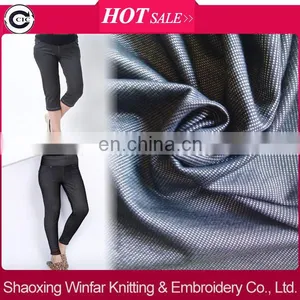 Shaoxing Winfar Made in China Jeans 100% Polyester Cheap Knitted Denim Fabric thumbnail-1