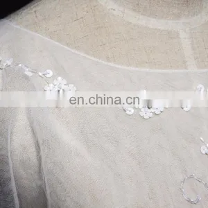 New Design Beading Veils High Quality Wedding Bridal Veil Women Veil thumbnail-5