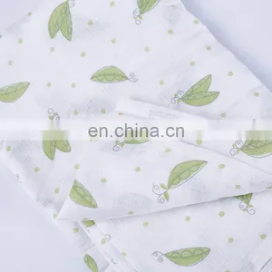 Muslin Baby Swaddle Blankets Organic Cotton Baby Receiving Blanket thumbnail-6