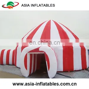 Giant Inflatable Dome IglooTent Camping / Waterproof Igloo Tent With Tunnel Door for Party thumbnail-3