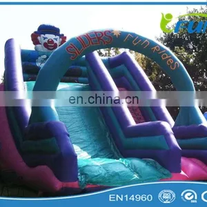 Giant Inflatable Slide Inflatable Slide With Arch Inflatable Clown Slide thumbnail-1