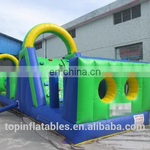 Golden Supplier Toys Kids Wipeout Course Sale Inflatable Tunnel Rental for Wholesales thumbnail-2