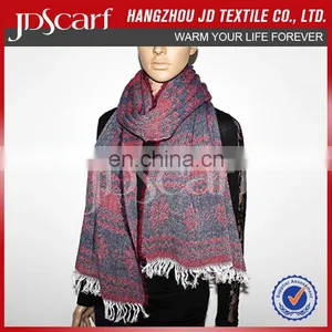 Economical Custom Design Poncho Shawl Scarf thumbnail-4